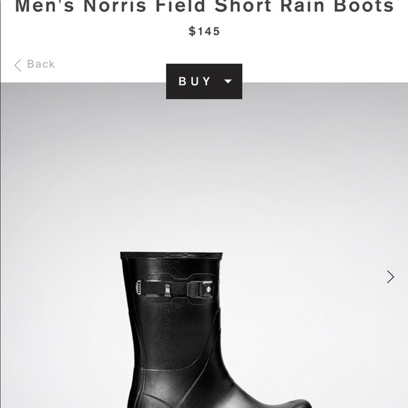 Men’s hunter boots