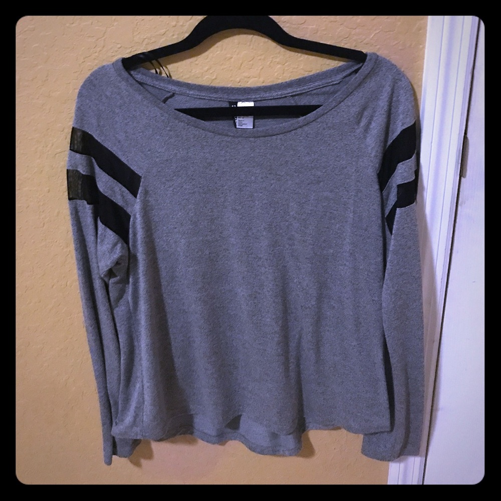 Gray shirt