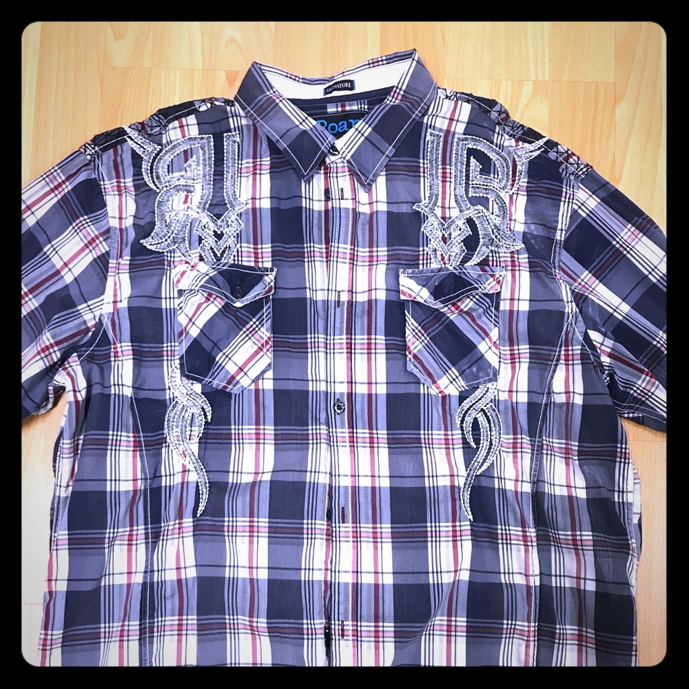 Roar Signature Series Embroidered shirt