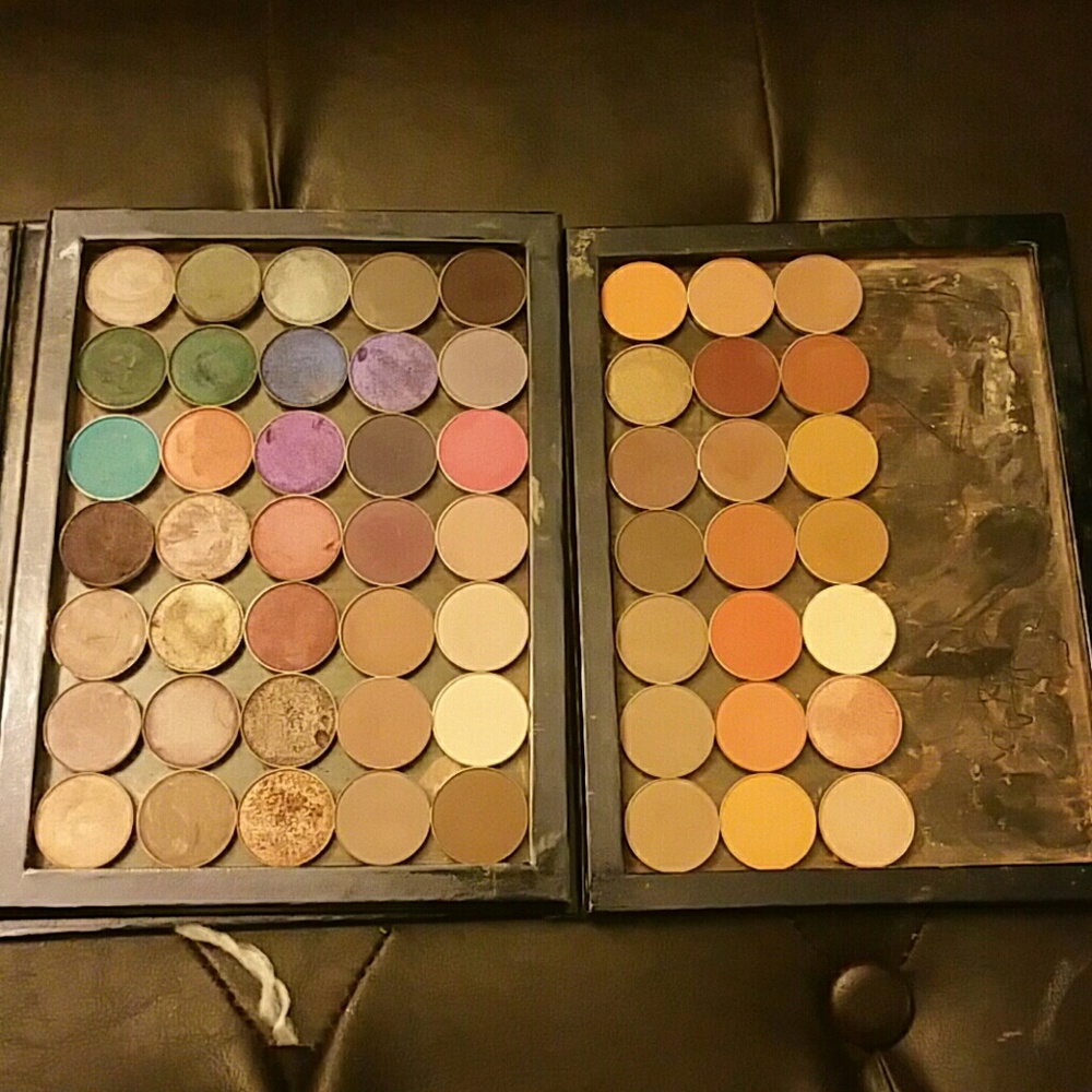 SOLD Mac & Makeup Geek eyeshadows with z palette
