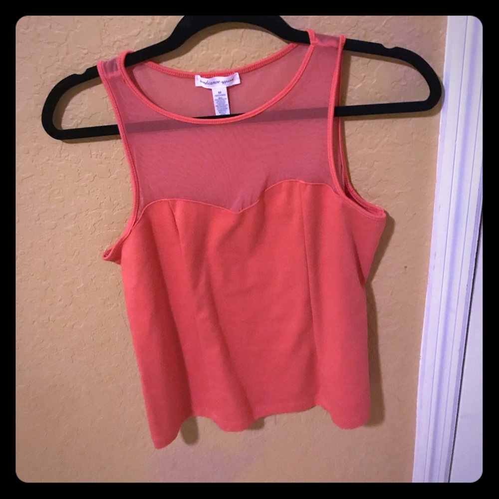 Coral shirt