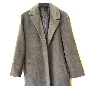 {Winter} Long, Grey, Furry Trenchcoat 🌹