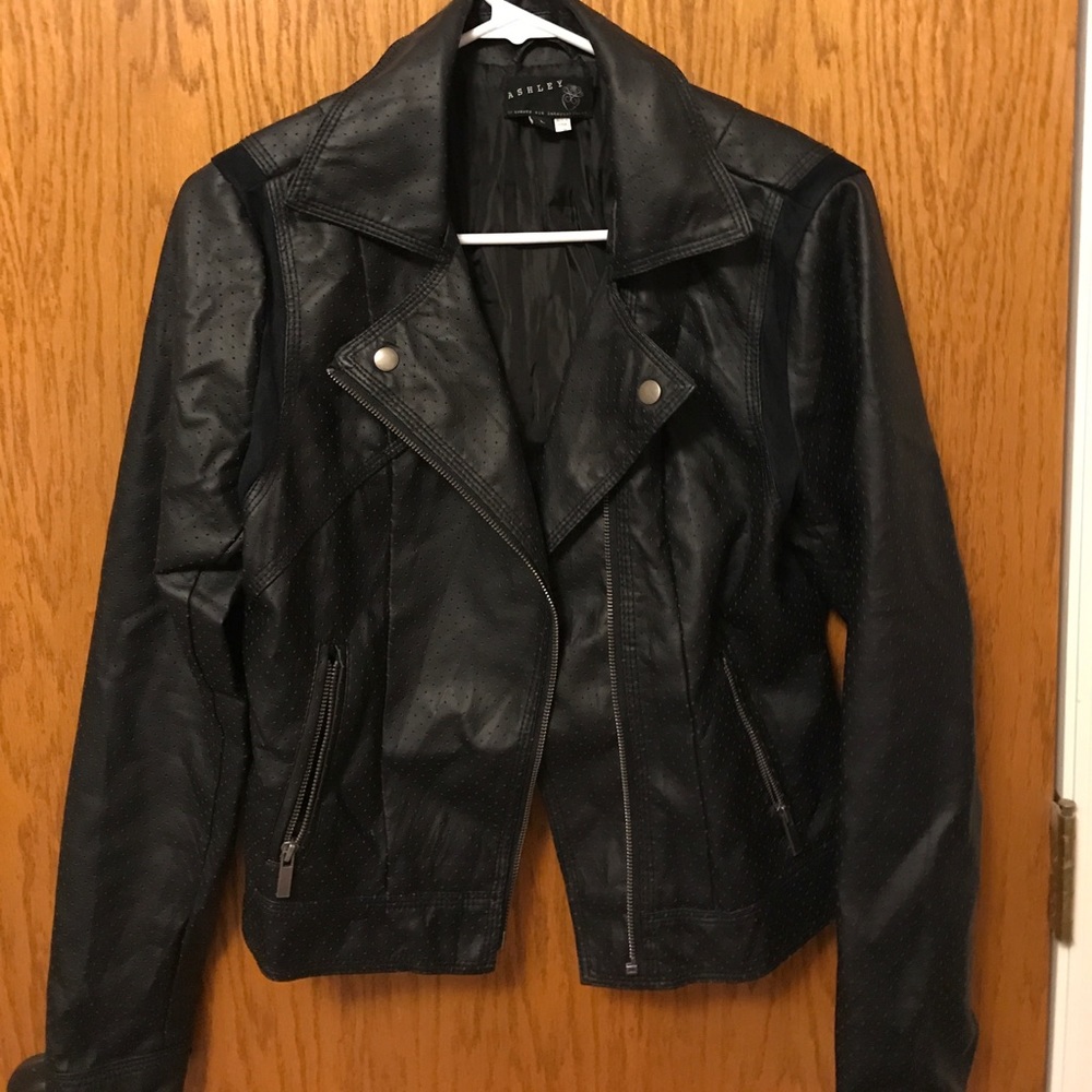 Leather jacket