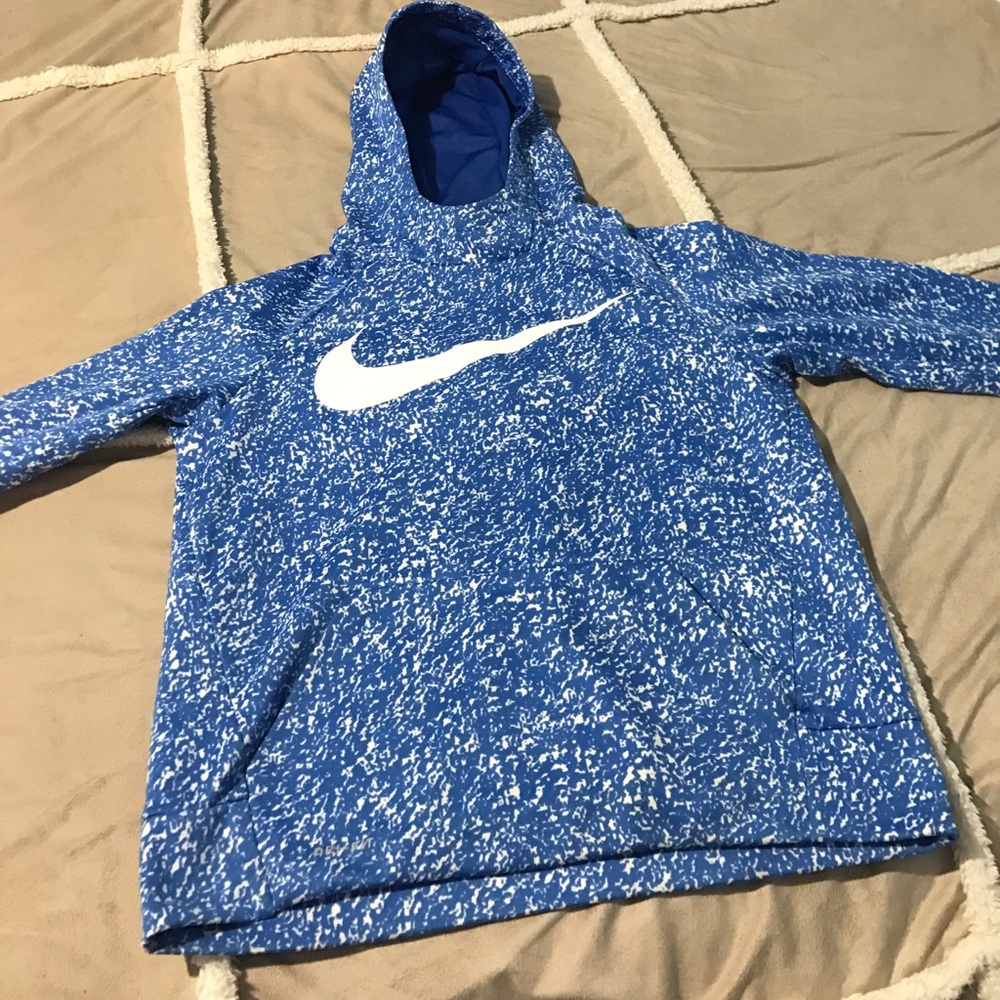 Blue Nike sweater