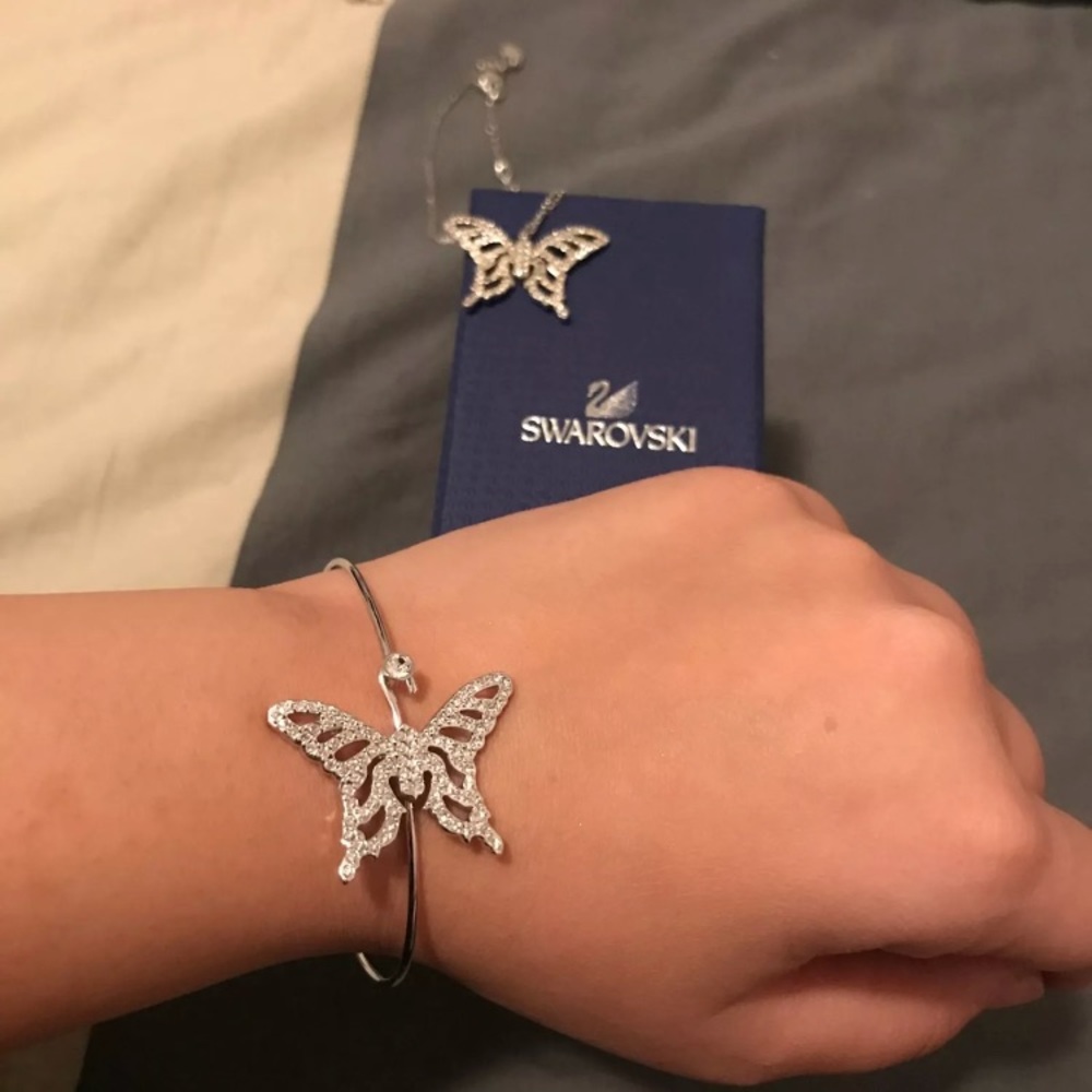 Swarovski Butterfly Set