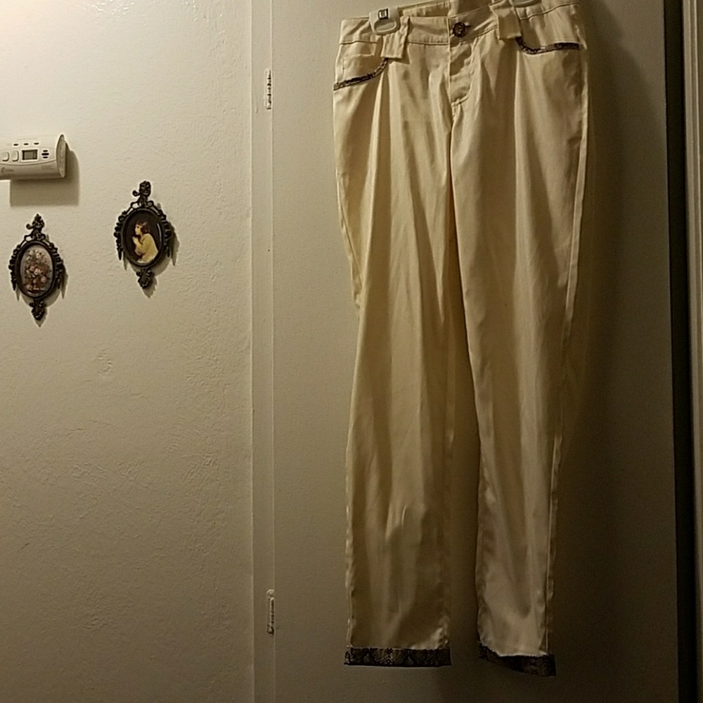 "HWA APPAREL" LADIES SLACKS SIZE MEDIUM