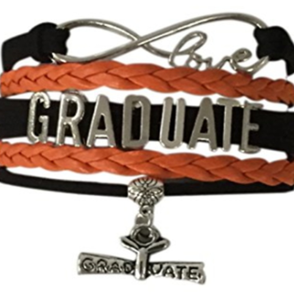 Graduation Jewelry, Infinity Graduate Bracelet