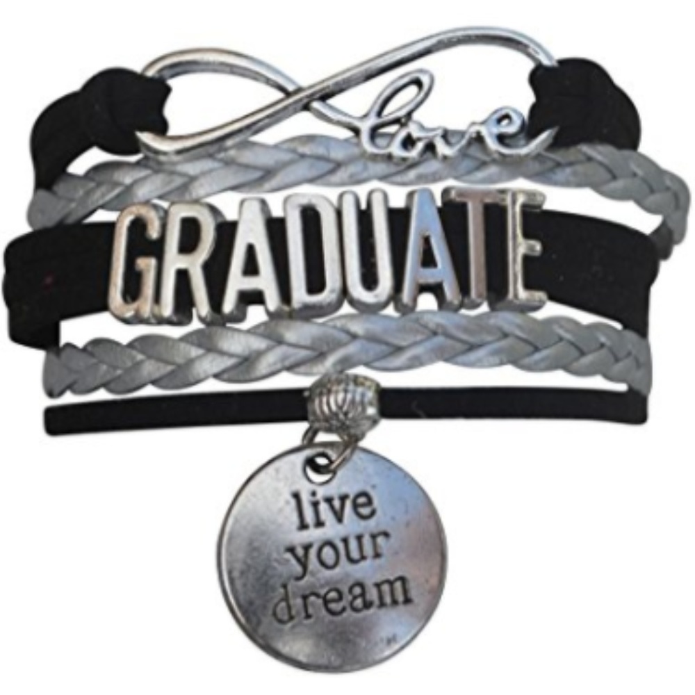 Graduation Jewelry, Infinity Graduate Bracelet