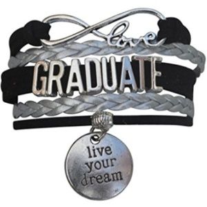 Graduation Jewelry, Infinity Graduate Bracelet