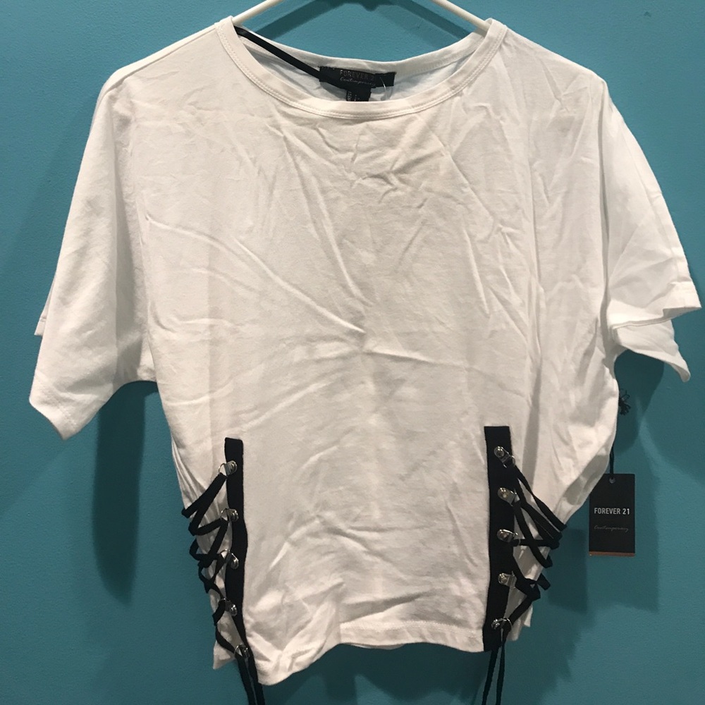 Forever 21 Tie Down Shirt