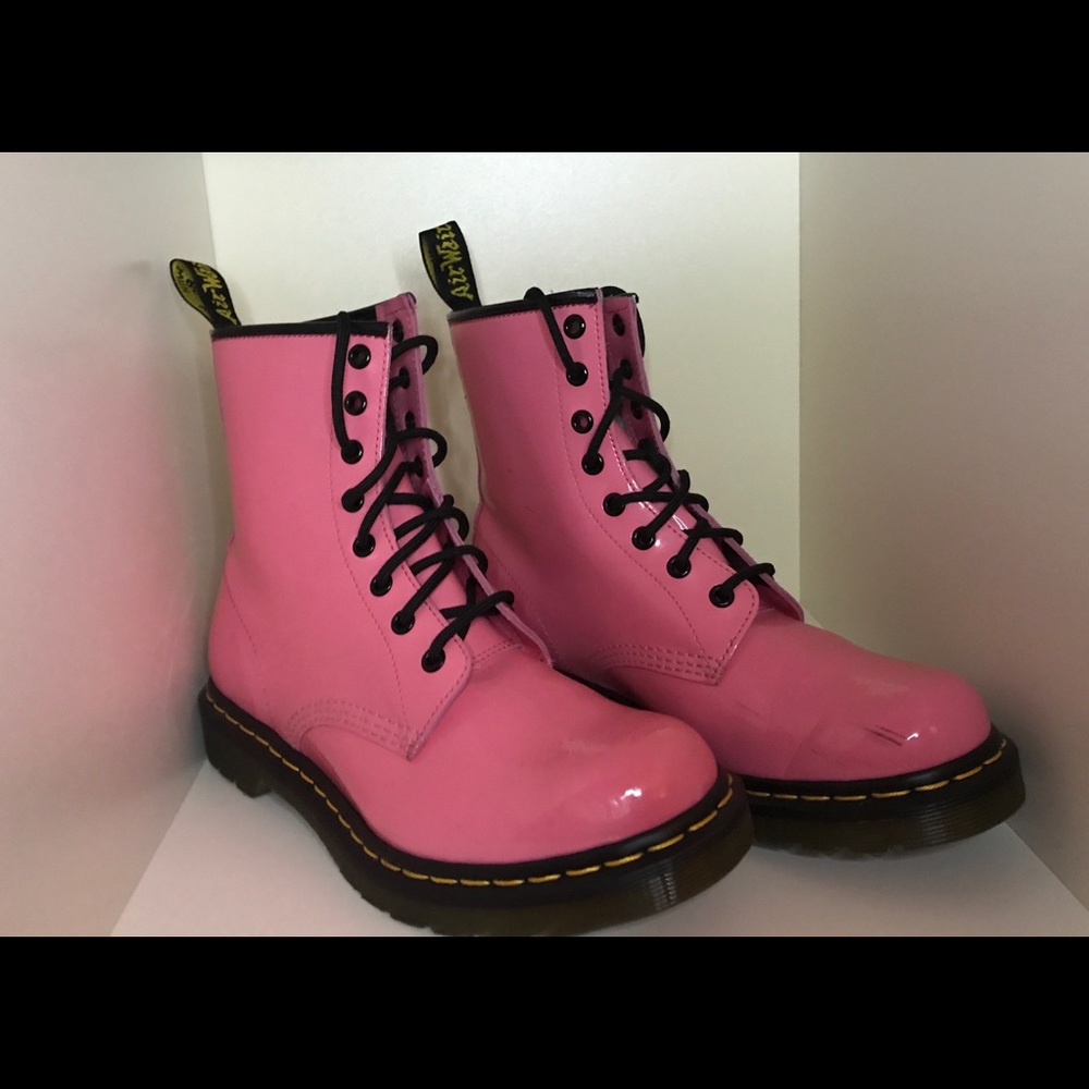 Bubblegum pink boots