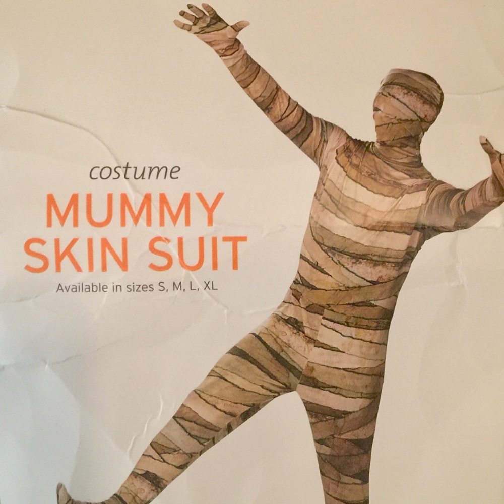 Target Men's Mummy Skin Suit Costume