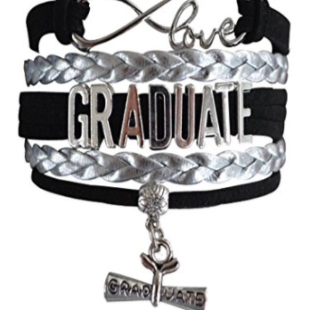 Graduation Jewelry, Infinity Graduate Bracelet