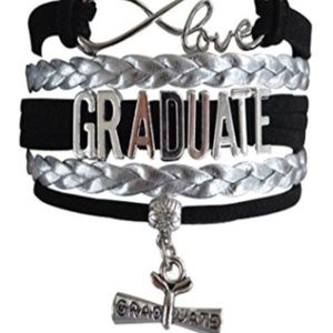 Graduation Jewelry, Infinity Graduate Bracelet