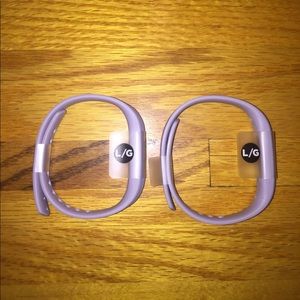 Fitbit Flex 2 large lavender bands