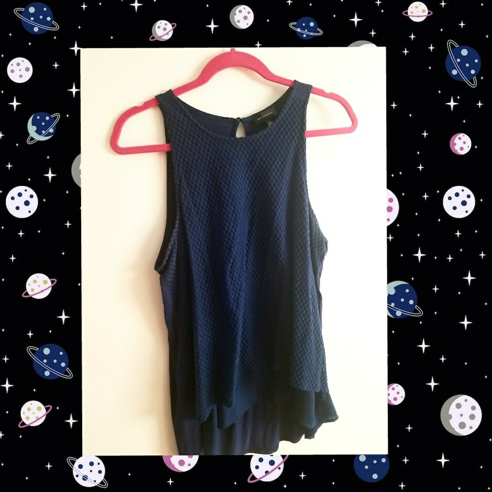 Blue Halter Top