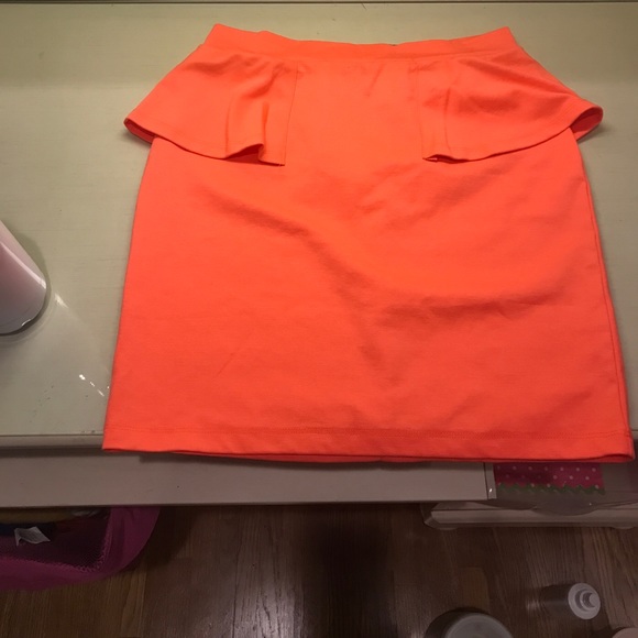 Orange Skirt - Picture 1 of 2