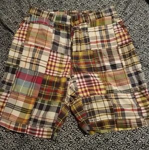 Multi-plaid mens shorts!