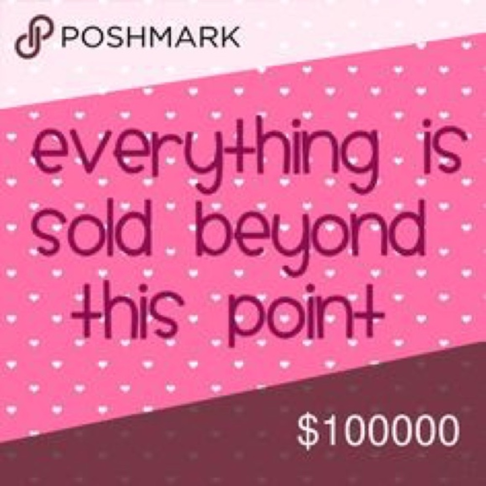 Sold Beyond This Point!