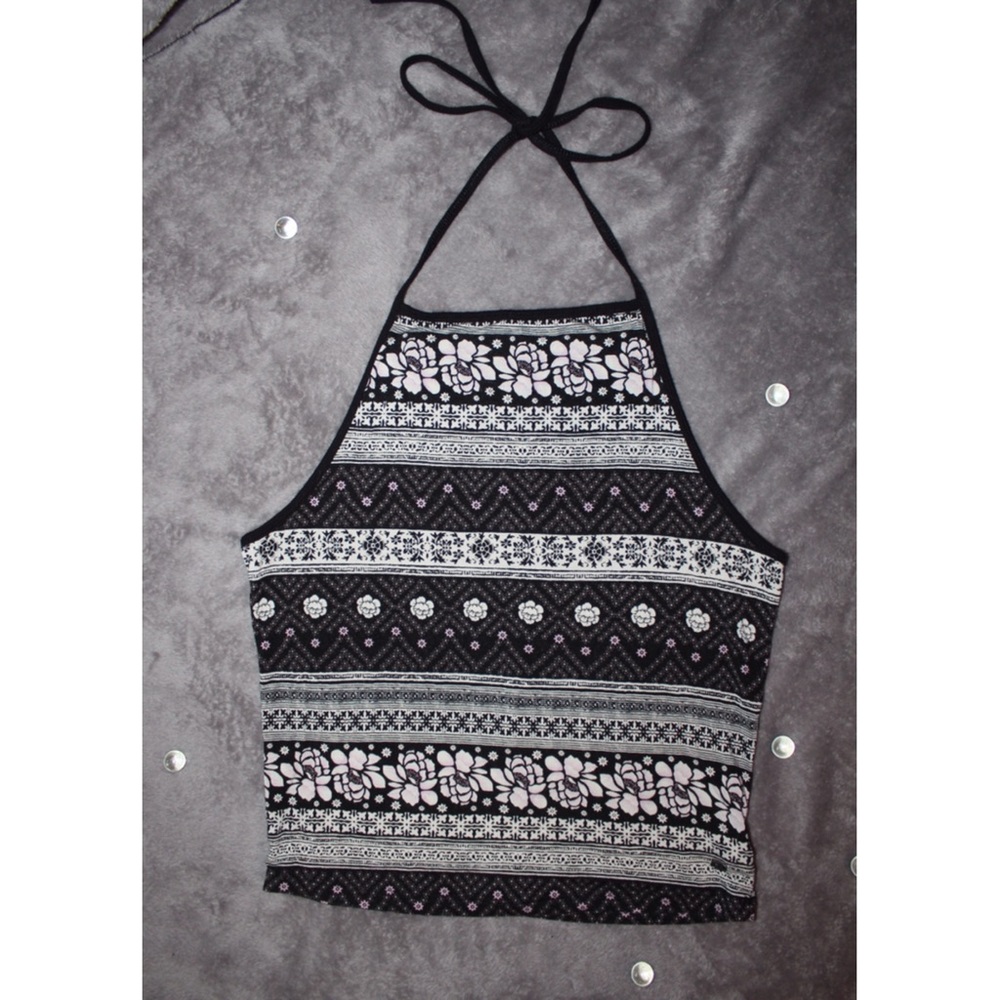 Halter crop top
