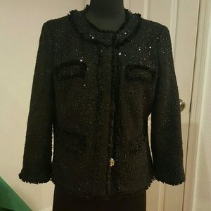 Michael Kors black jacket size 10