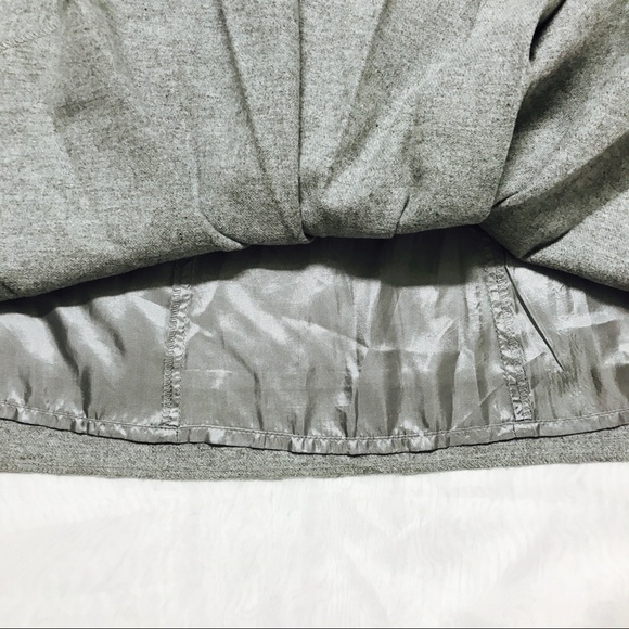 (6) CHAIKEN Wool Blend Knee Length Pleated - Picture 4 of 4