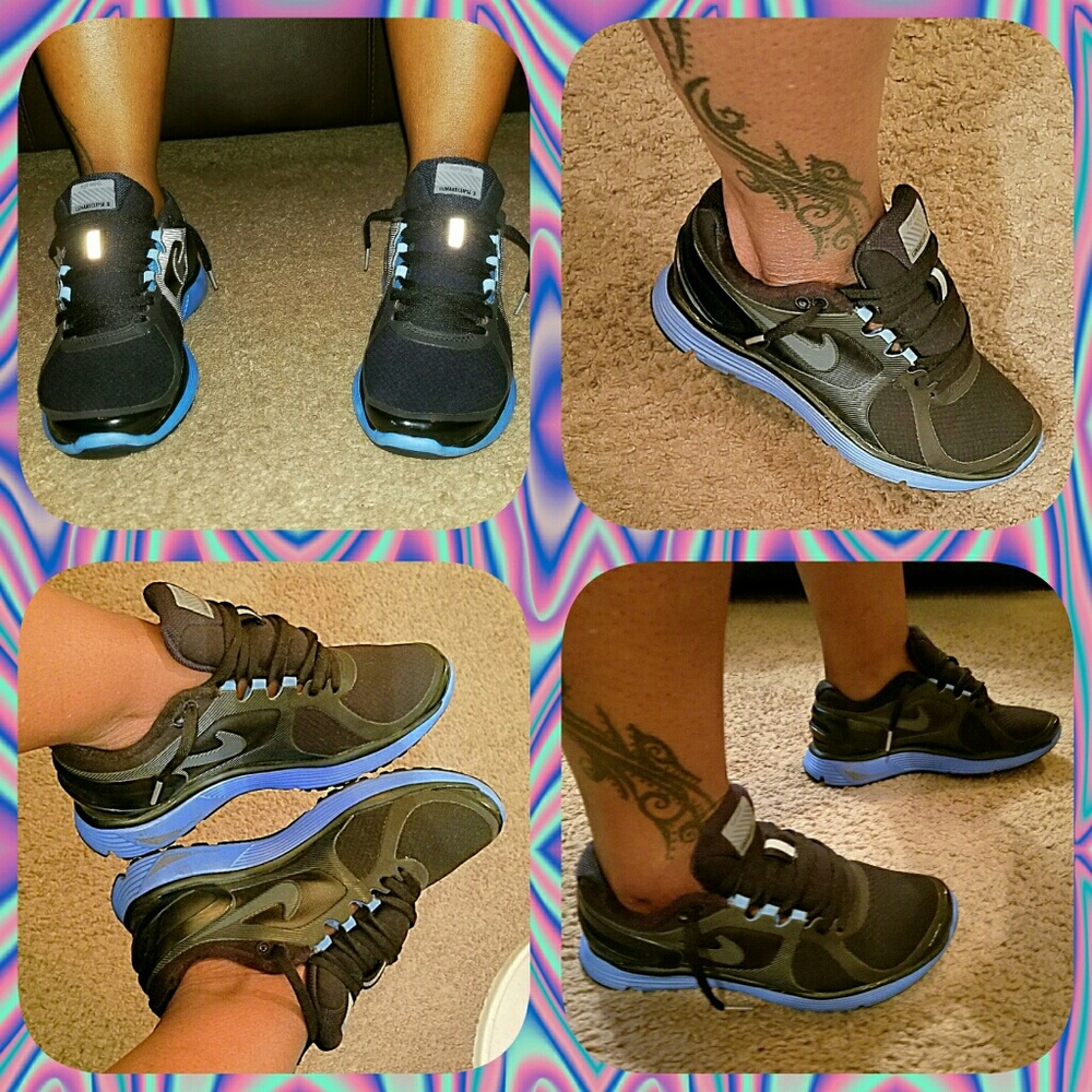 Running Tennis (Blue & Black) Nike