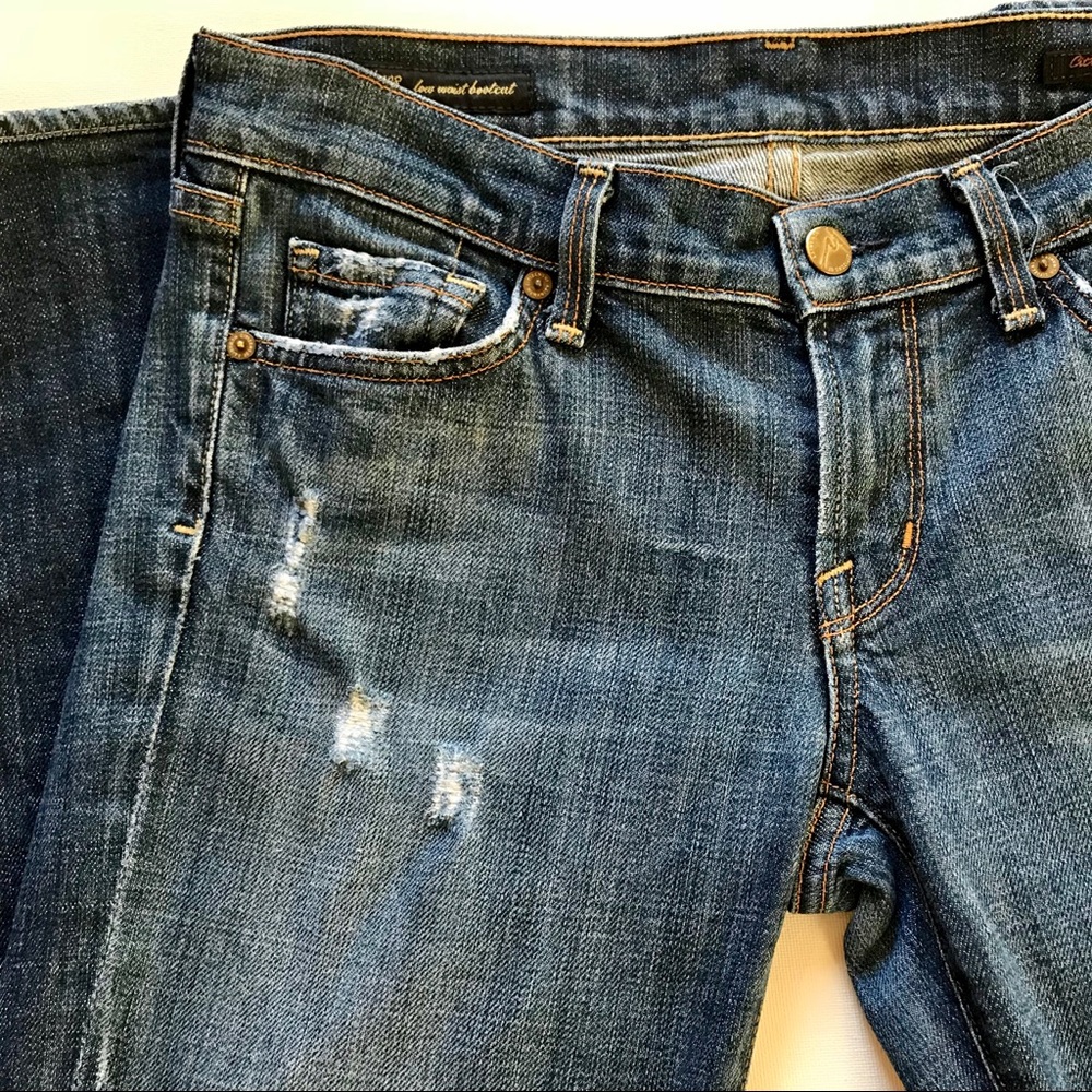 EUC Citizens Of Humanity Ric Rac #108 Stretch Jean - Picture 3 of 8
