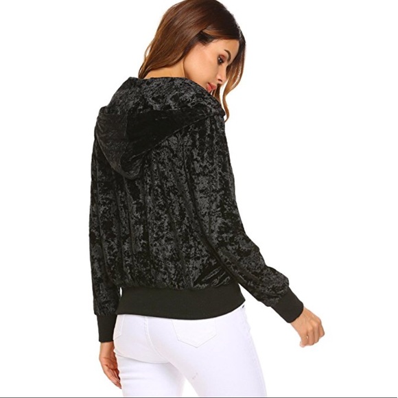 Velvet bomber jacket - Picture 7 of 7
