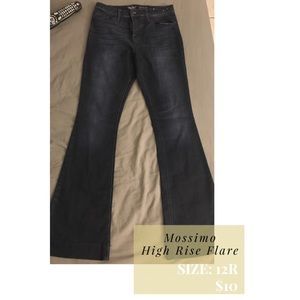 Mossimo High Rise Flare Jeans