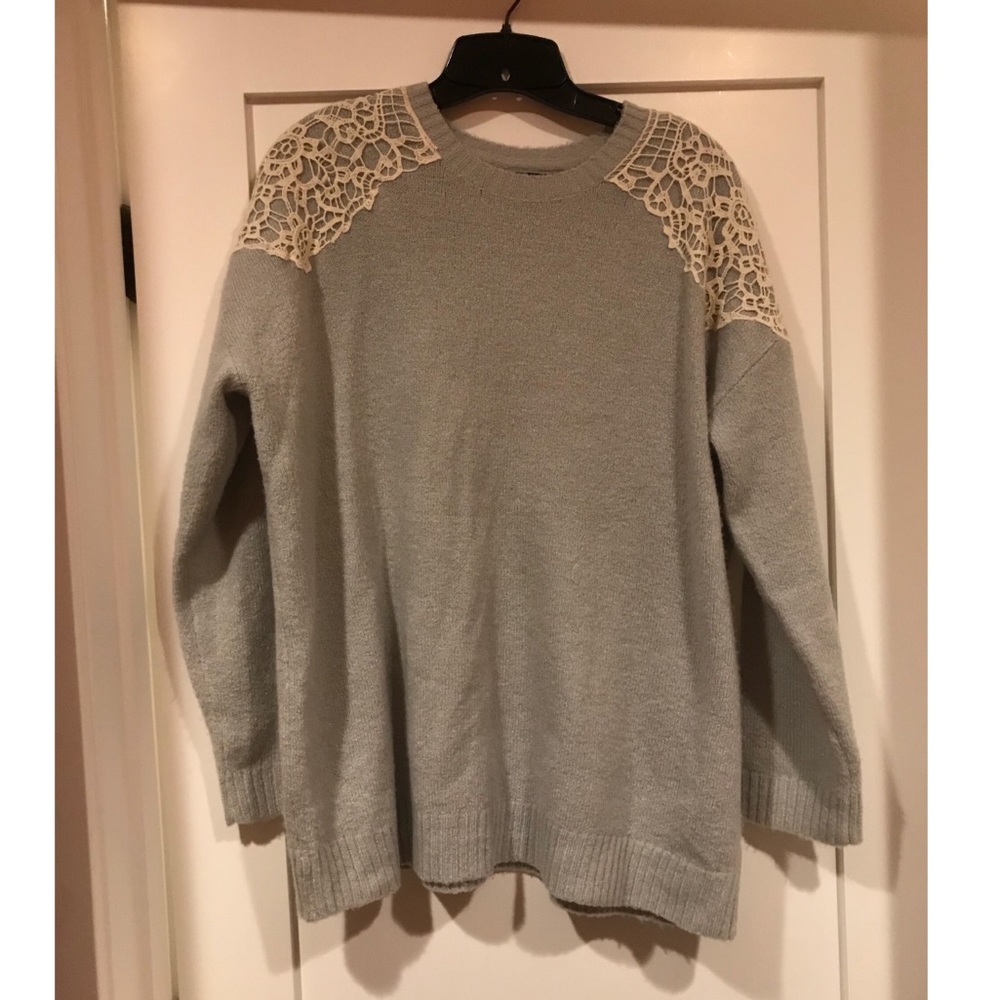 Lace Detail Sweater