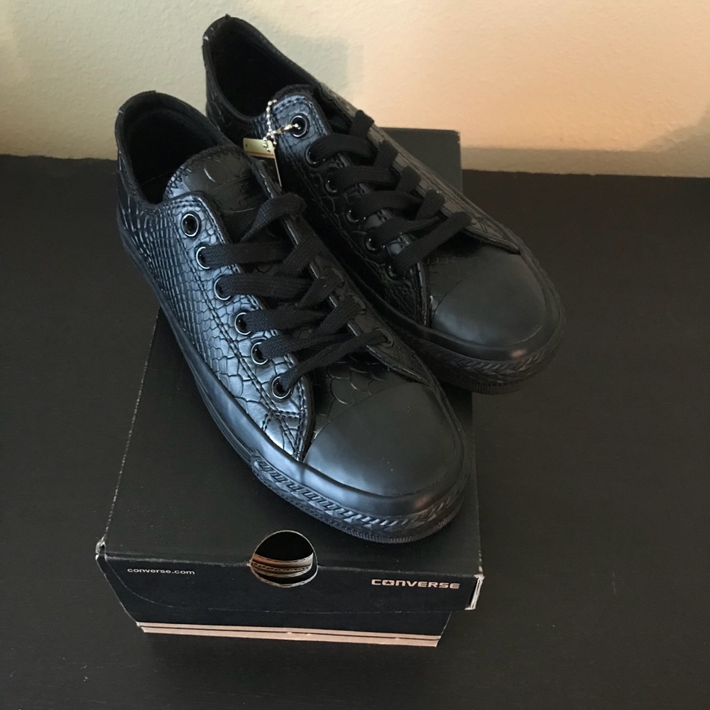 Black Python Converse - Unisex