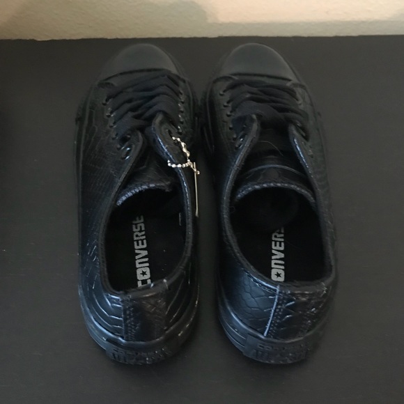 Black Python Converse - Unisex - Picture 3 of 4