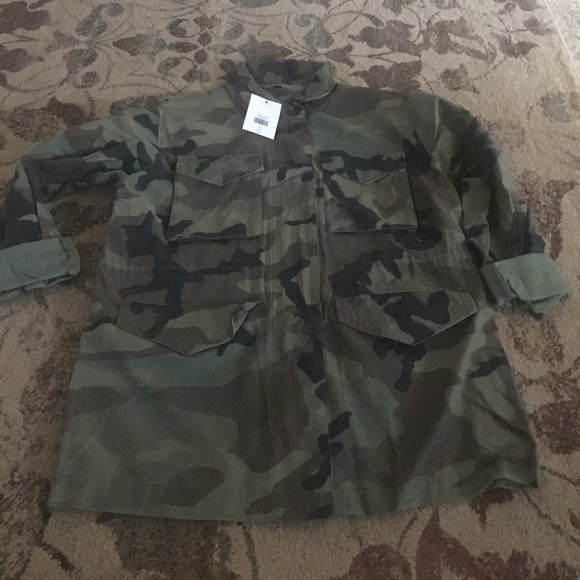 💋❤️💗💜Topshop Sandy Camo shirt jacket - Picture 4 of 6