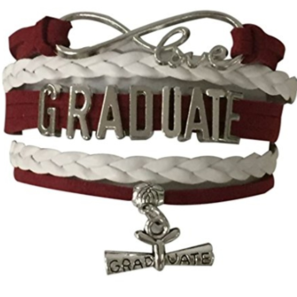 Graduation Jewelry, Infinity Graduate Bracelet