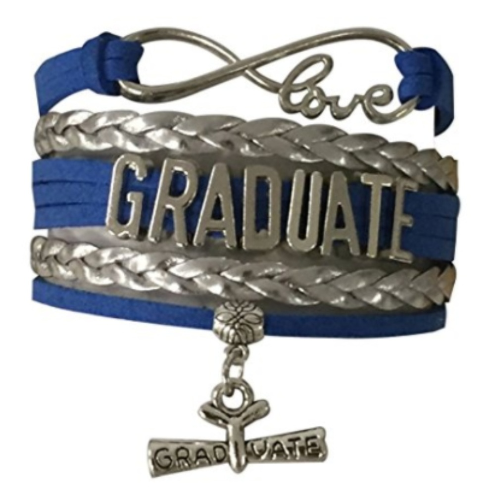 Graduation Jewelry, Infinity Graduate Bracelet