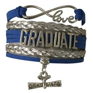 Graduation Jewelry, Infinity Graduate Bracelet