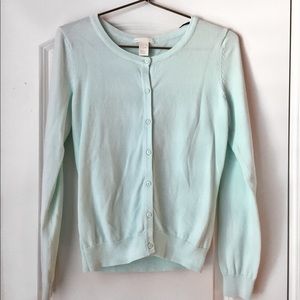 Light Mint Blue Cardigan