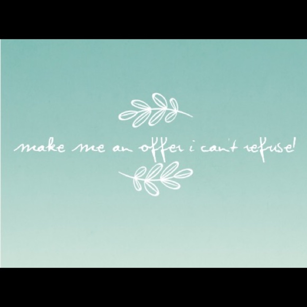 Offers always considered