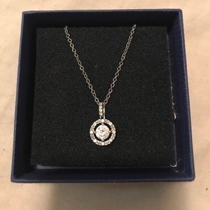 Double circle Pendant with chain