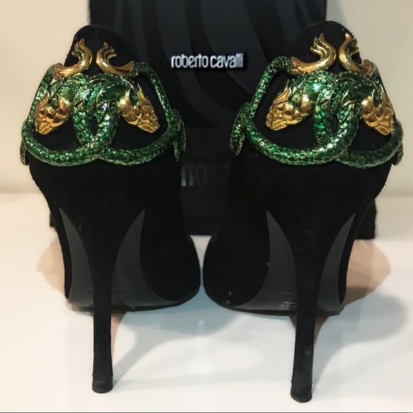 Roberto Cavalli Shoes - ‼️Price Drop‼️ Roberto Cavalli Dragon Heels