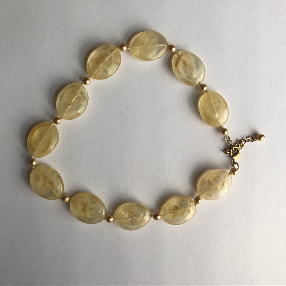 Necklace with matching earrings