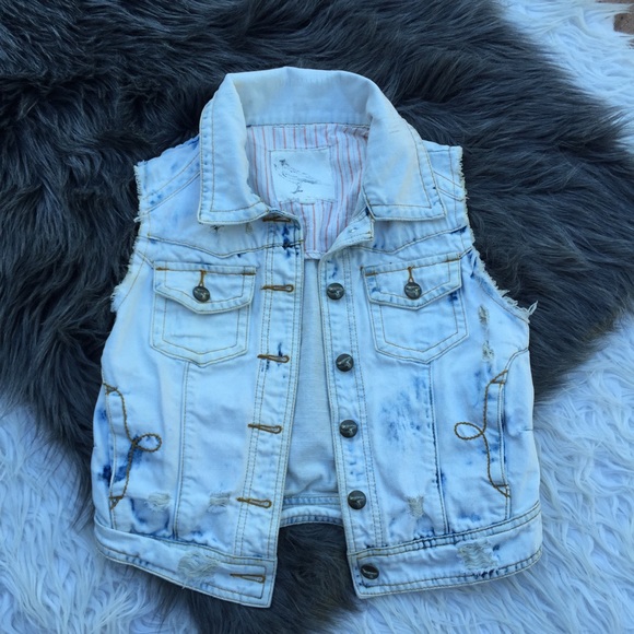 Anthropologie Jean vest - Picture 2 of 4