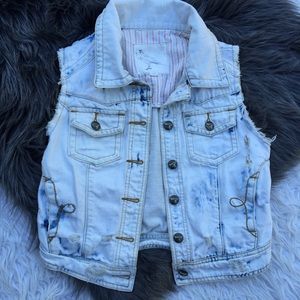 Anthropologie Jean vest