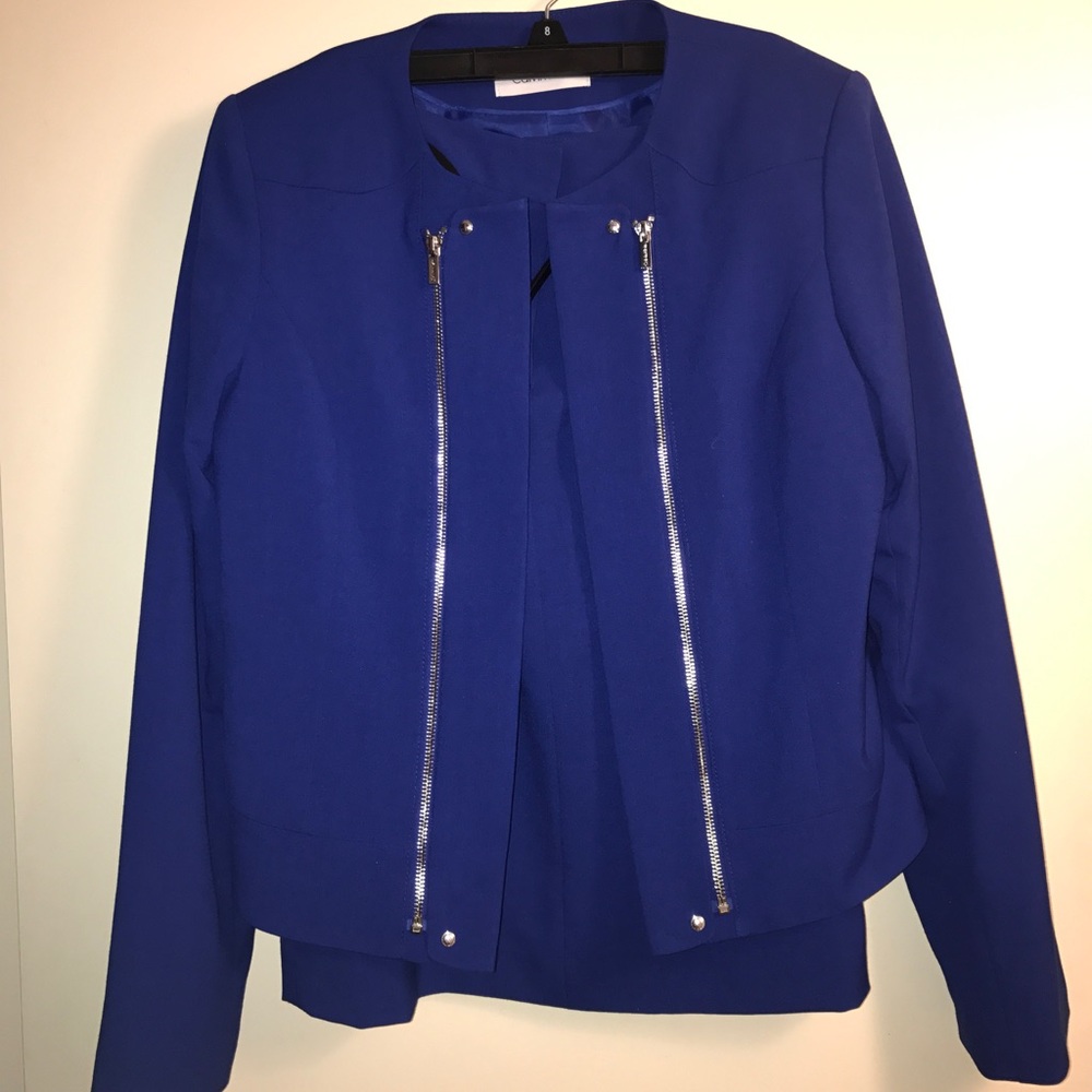 Calvin Klein skirt and blazer