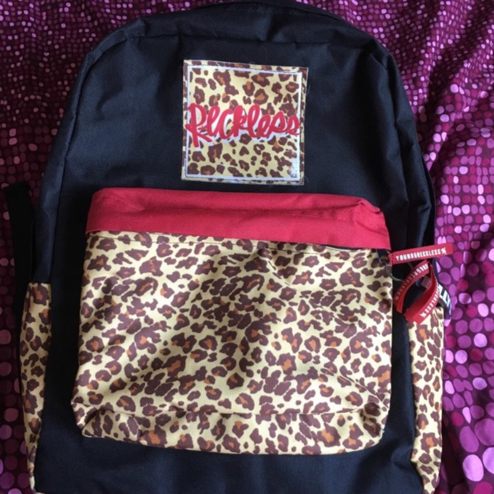 Young and reckless backpack