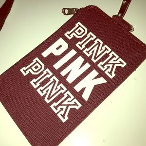 PINK by Victoria's Secret lanyard/card holder