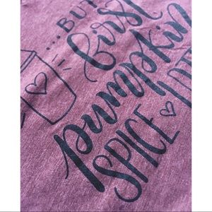 BUT FIRST...TEE 💕