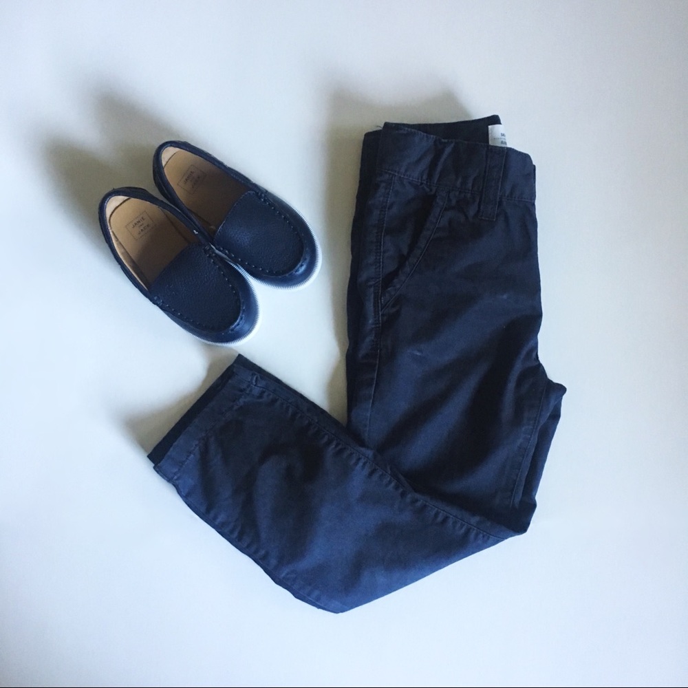 Boys’ Charcoal Gray Khaki Pants 4T