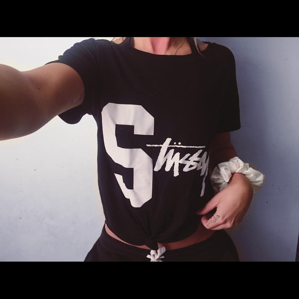 Stussy slouchy Tee Black XS.